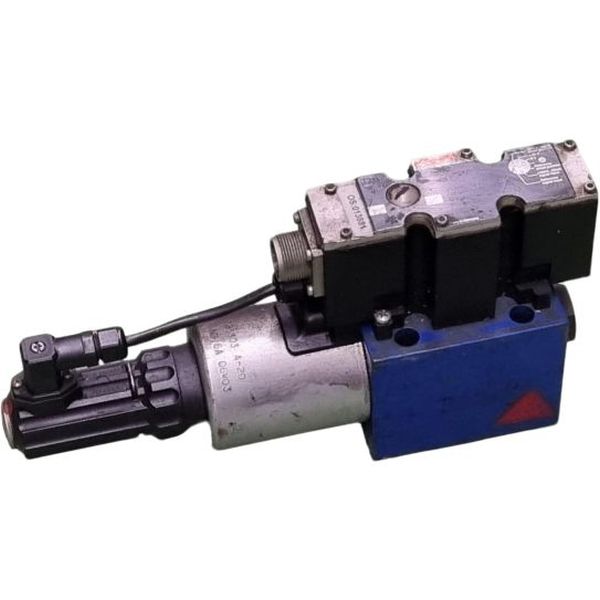 tensão de 24V DC, vazão de 75 l/min - REXROTH usada