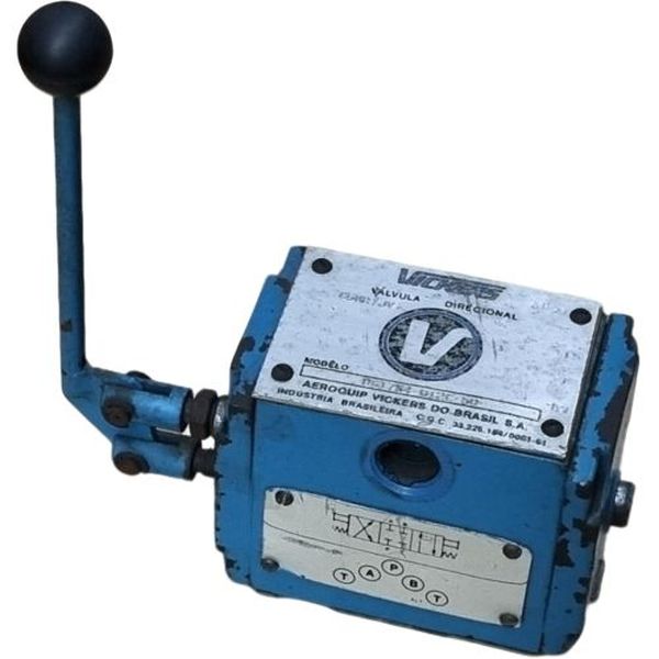 Válvula hidráulica 13X13X5, vazão de 75l/min, pressão de 300bar 