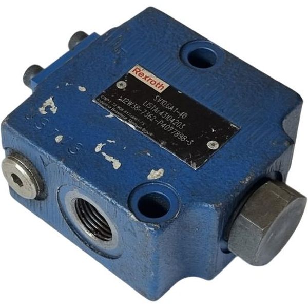 Válvula hidráulica, pressão de 315bar, vazão de 550l/min - REXROTH seminova