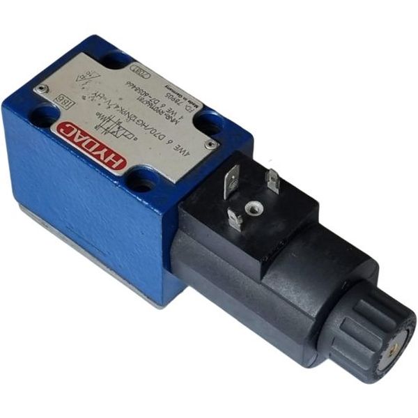 4/2 vias, tamanho 6, centro D, 12V, com emergência manual coberta, sem conector