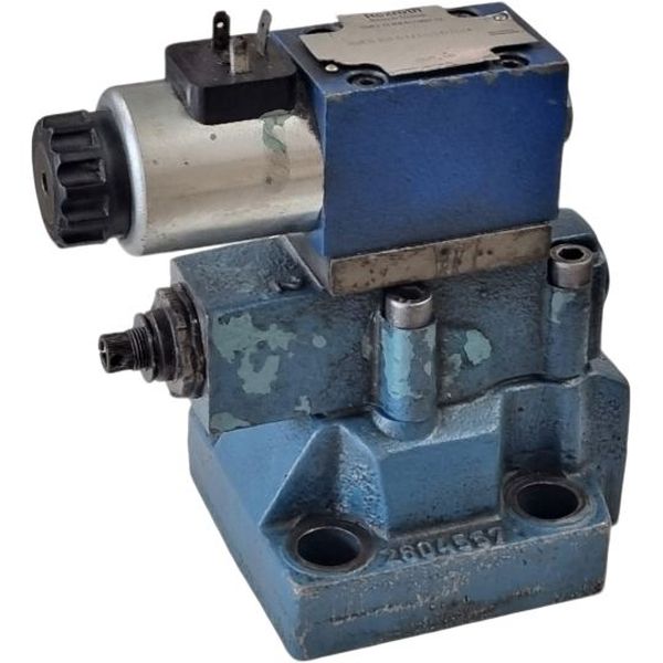 3 vias e 2 posições, tensão de 24V DC, pressão de 315bar, vazão de 60L/min - REXROTH usada
