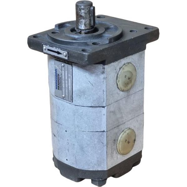  Bomba compacta de dois estágios, ideal para aplicações que exigem fluxo hidráulico combinado e alta eficiência.
 Bomba de engrenamento externo, Série 40, fluxo nominal 5,5 cm3/rotação, fluido óleo mineral, pressão máxima p1 250bar.