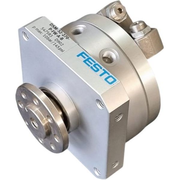 Cilindro giratório de dupla ação de 32mm, ângulo de rotação 270°, FW, pressão de 8bar - FESTO