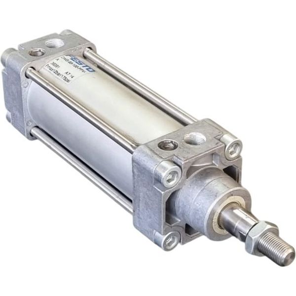 Cilindro pneumático  de dupla ação, por 63x100mm, conexão G1/4, ISO 15552, pressão de 12bar - FESTO