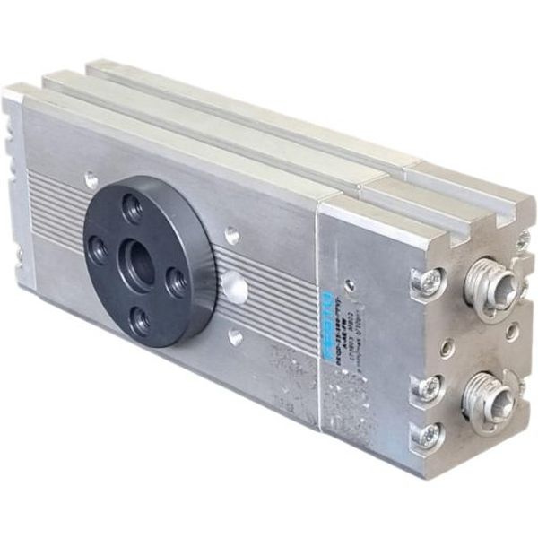 Cilindro pneumático de dupla ação 25mm e angulação de 180°, PPVJ, pressão de 8bar, conexão M5
