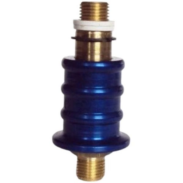 3/2 vias, conexão G1/4, atuação manual, pressão -0,95~10bar, material do corpo bronze, vedações NBR