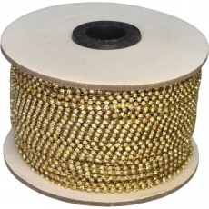 Rolo de Strass, cordão com pedrarias, aviamento, fio decorativo