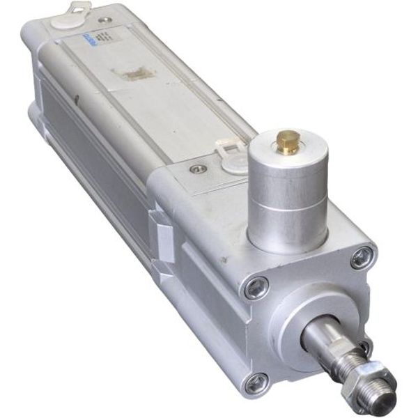 diâmetro 63mm, curso 125mm, dupla ação, amortecimento pneumático regulável de fim de curso, detecção de posição, ISO 15552, ranhura para sensor, com clipe de retenção para a haste