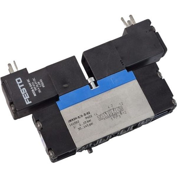 5/2 vias, conexão pneumática com subplaca, tamanho 2, duplo solenóide