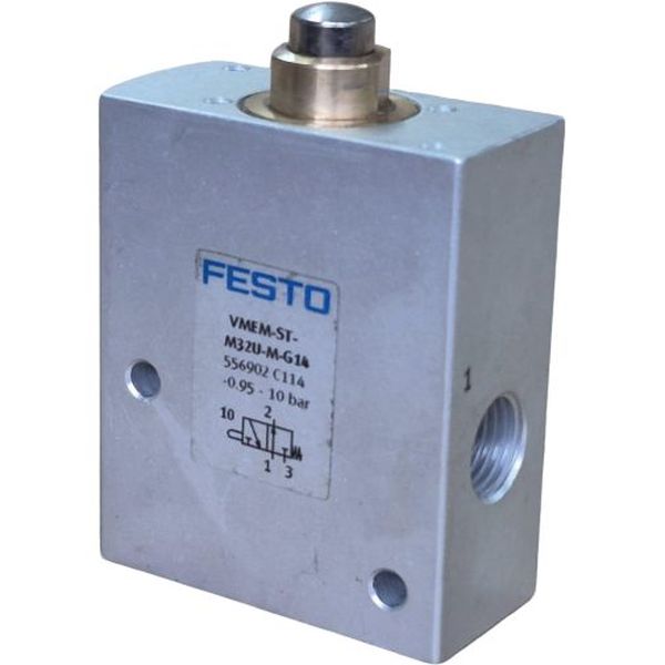 3/2 vias, monostável com conexão pneumática G1/4 