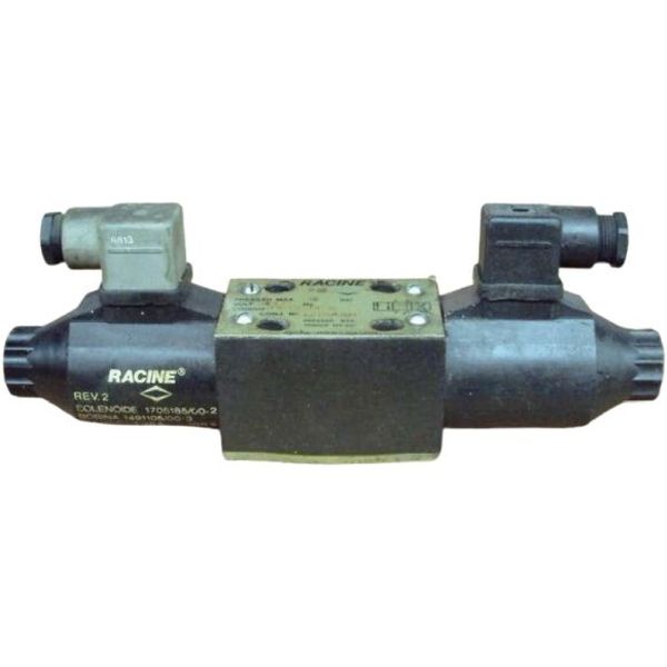 Série OD4, duplo solenóide, centrada por mola, vedações buna-N, 210bar, 68l/min, fluido óleo
