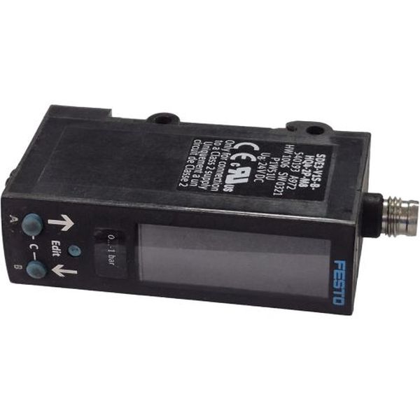 FESTO
Sensor de pressão Festo,
Festo 540193 sensor,
Festo sensor de pressão com conector M8,
Sensor de pressão digital,
Sensor de pressão SDE-V1S,
Sensor de pressão industrial Festo 540193,