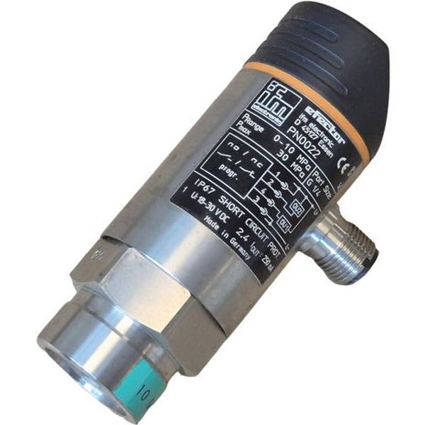 conexão rosca G1/4 interna, alcance da medição 0...10MPa, 2 saídas digitais, fluidos líquidos e gasosos, tipo pressão relativa, função elétrica NPN, invólucro cilíndrico