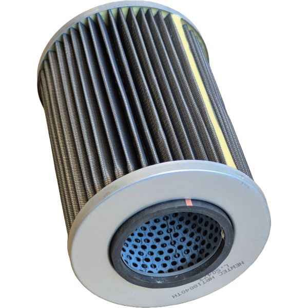 Elemento filtrante HRT18040TH NEWTEC. utilizado para remoção de impurezas em sistemas hidráulicos, garantindo maior proteção e desempenho dos componentes