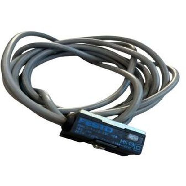 Sensor magnético  SMEO-1-LED-230 - K5B com LED e cabo, para detecção em cilindro pneumáticos.