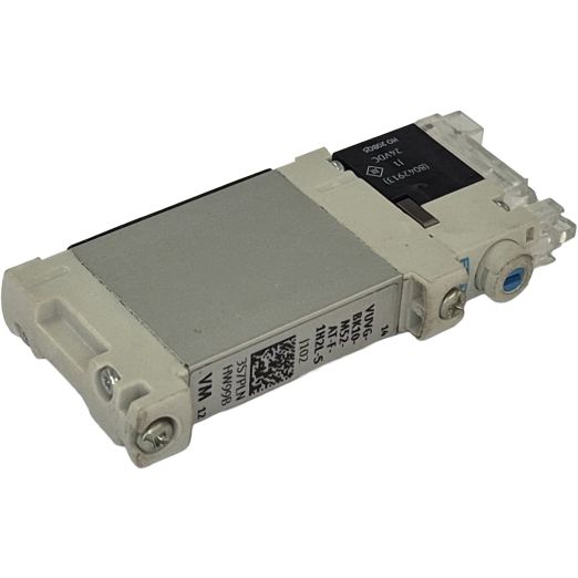 5/2 vias, monostável, com reset interno, conexão tipo flange/sub-base, tamanho 10mm, acionamento elétrico de 24V DC e 0,8 W