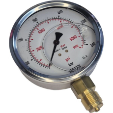 Man&ocirc;metro 13.53.100L 9000psi 600bar - WIKA