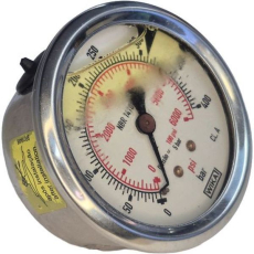 Man&ocirc;metro 6000psi 400bar - WIKA