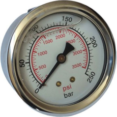 Man&ocirc;metro GA638PBL250 3000psi 250bar - GALLEYHILL