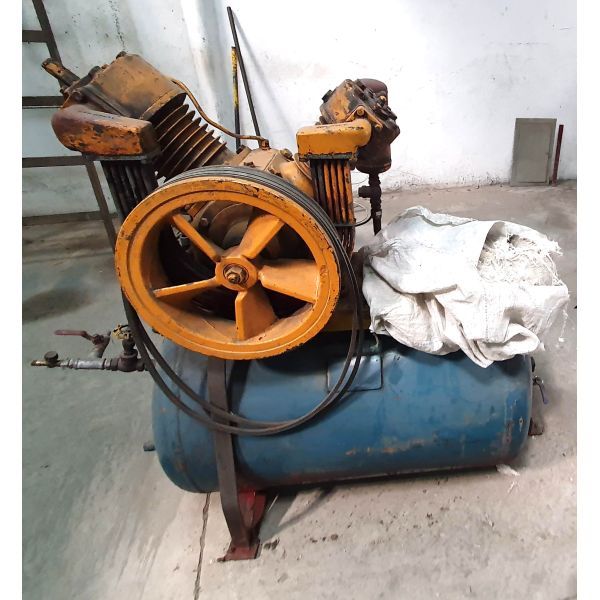 compressor industrial, compressor para ar comprimido, compressor usado, compressor adquirido em leilão