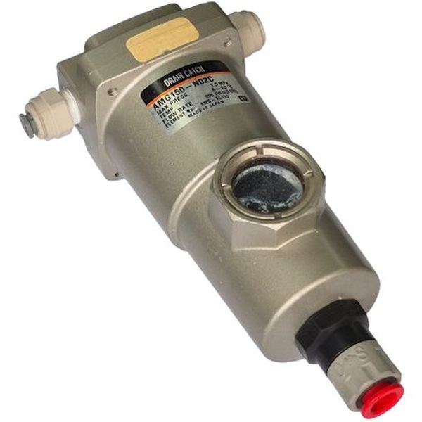 elimina até 99% de água condensada, dreno automático incorporado, conexão rosca 1/4, vazão 300l/min