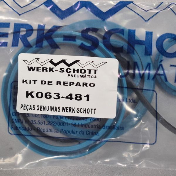 Para cilindro pneumático diâmetro do êmbolo 63mm. Efetuamos o serviço de troca de reparo. Consulte-nos.