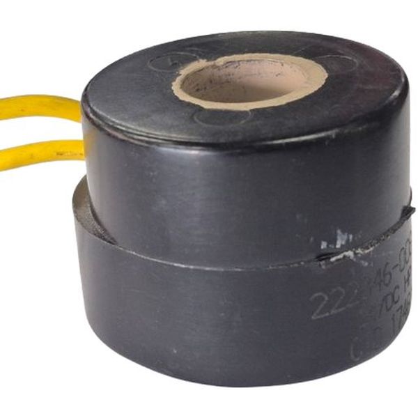 tensão 24VDC, redonda, encapsulada, ligação elétrica com fio