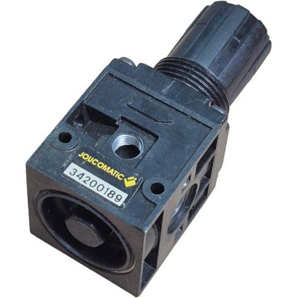 conexão G1/8, manopla rotativa, meio ar comprimido / gases inertes. Produto descontinuado pelo fabricante. Temos em estoque. 