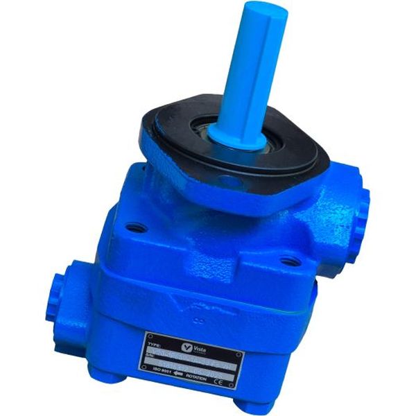 vedações em viton, instalação flange com 2 furos, conexão entrada 1,25NPT, 83, conexão saída 3/4NPT, rotação esquerda