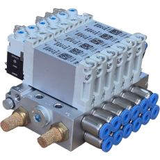 Terminal com válvulas VUVG-BK10-M52-AT-F-1H2L-B - FESTO Terminal com válvulas VUVG-BK10-M52-AT-F-1H2L-B - FESTO