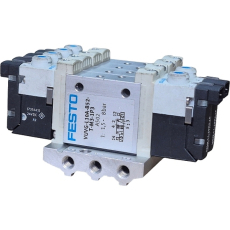 Terminal com válvulas VUVG-L10A-B52-T-M3-1P3 566438 com manifold - FESTO seminovo Terminal com válvulas VUVG-L10A-B52-T-M3-1P3 566438 com manifold - FESTO seminovo