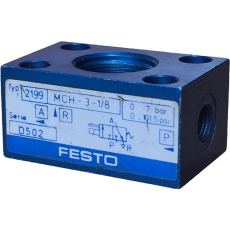 Válvula pneumática MCH-3-1/8 2199 - FESTO seminova Válvula pneumática MCH-3-1/8 2199 - FESTO seminova