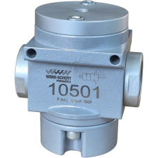Válvula pneumática 10501 - WERK SCHOTT Válvula pneumática 10501 - WERK SCHOTT