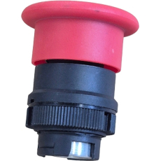 Botão vermelho tipo cogumelo para válvula pneumática 13063103-M - WERK SCHOTT Botão vermelho tipo cogumelo para válvula pneumática 13063103-M - WERK SCHOTT