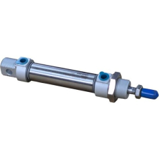 Características

- Diâmetro: 20mm

- Curso: 50mm

- Dupla ação

- Pressão de Trabalho: até 10 bar

- Temperatura Ambiente: -10ºC a +80ºC

- Fluido: ar comprimido filtrado, lubrificado ou não

Construção

- Haste: SAE 1045

- Cabeçotes: Alumínio

- Vedações: Buna-N

- Camisa: Aço Inoxidável AISI 316

- Êmbolo: alumínio

Os cilindros mini da série CWMI não são normalizados ISO

CWMI02078250050

pistão para ar comprimido, pistão pneumático, atuador pneumático, cilindro para ar comprimido, cilindro pistão, mini cilindro, cilindro mini
