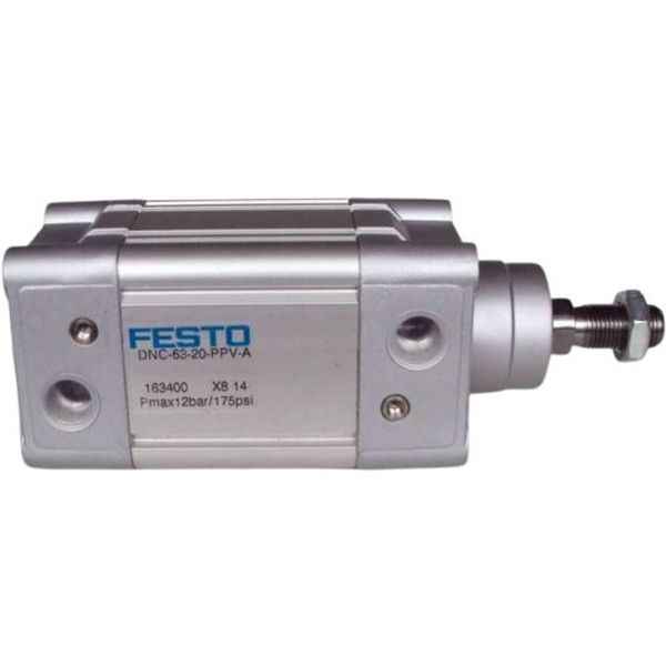 diâmetro 63mm, curso 20mm, dupla ação, amortecimento pneumático regulável de fim de curso, detecção de posição, ISO 15552, ranhura para sensor