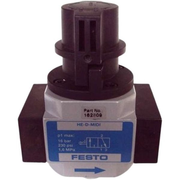 conexão G3/8, vazão 3200l/min, acionamento manual, pressão 0-16bar, corpo alumínio, vedações NBR