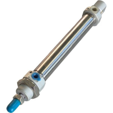 cilindro padronizado, cilindro normalizado, cilindro mini ISO, mini pistão, pistão pneumático, pistão para ar comprimido, mini atuador, atuador pneumático
