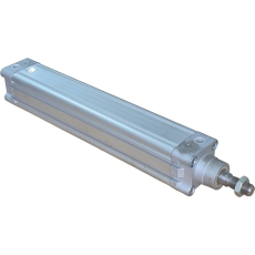 Características

- Diâmetro: 50mm

- Curso: 280mm

- Funcionamento: dupla ação

- Amortecimento pneumático regulável de fim de curso

- Deteccção de posição

- Norma: ISO 15552

- Ranhura para sensor

- Pressão de trabalho: 0,6~12 bar

- Temperatura do meio ambiente: -20oC~80oC

Construção

- Camisa: alumínio anodizado

- Vedações: TPE-U (PU)

 

