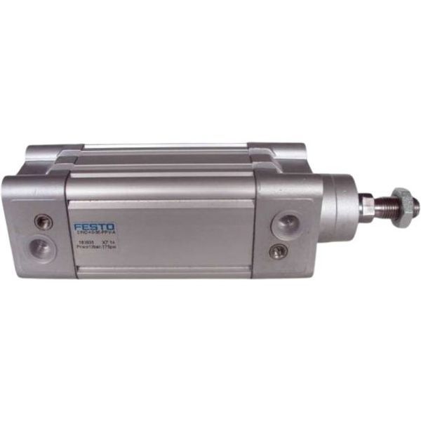 diâmetro 40mm, curso 35mm, dupla ação, amortecimento pneumático regulável de fim de curso, detecção de posição, ISO 15552, ranhura para sensor