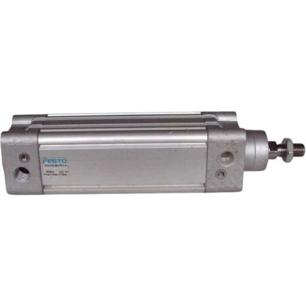 diâmetro 40mm, curso 80mm, dupla ação, amortecimento pneumático regulável de fim de curso, ISO 15552