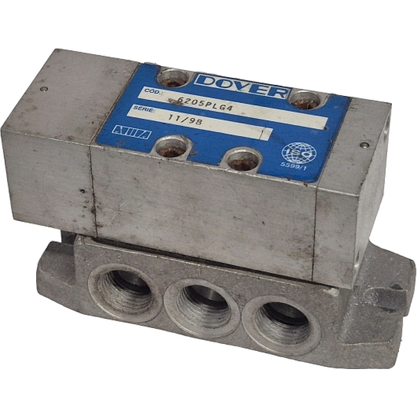 5/2 vias, montagem sobre placa, com subplaca, acionamento piloto, corpo metal, fluido ar comprimido