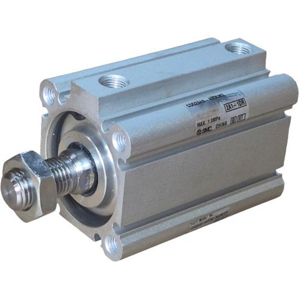 cilindro compacto, diâmetro 40mm, curso 40mm, rosca externa, pressão máxima 1,0MPa, fluido ar
