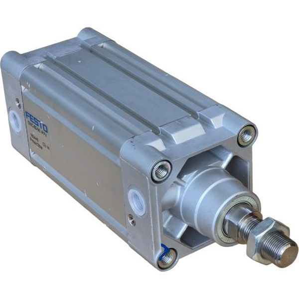 diâmetro 80mm, curso 90mm, dupla ação, amortecimento pneumático regulável de fim de curso, ISO 15552