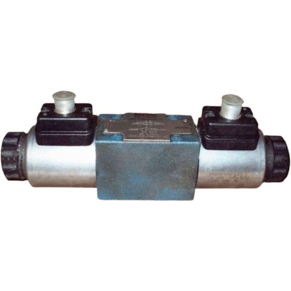 pressão máxima 350bar, 4 conexões úteis, tamanho 6, centro J,  Série 6X, 24V, com acionamento de emergência coberto, sem conector