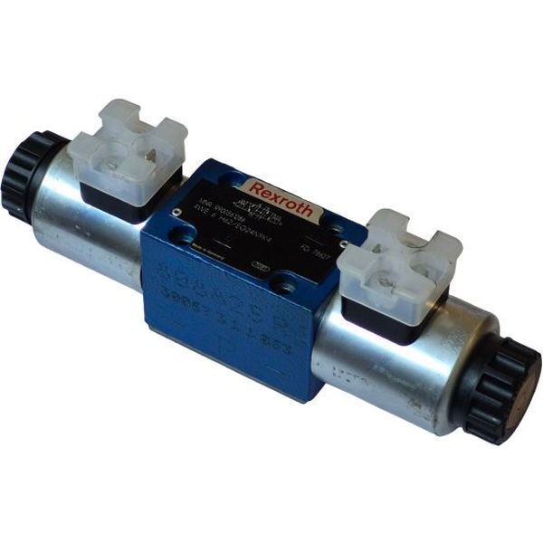 tamanho 6, 4/3vias, duplo solenóide, 24V, pressão de 350 bar, vazão de 80L/min