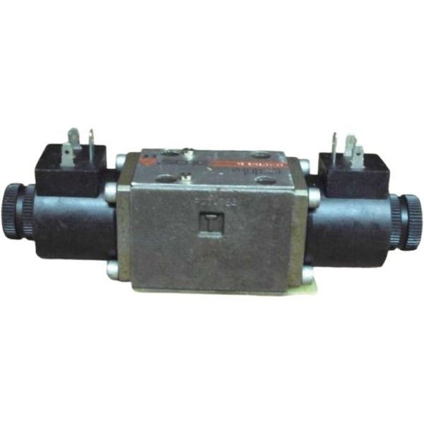 tamanho 6, duplo solenóide, 2 posições externas com detente, fluido óleo mineral, temperatura ambiente -20~70oC, vazão máxima 60 l/min, pressão máxima 350bar
