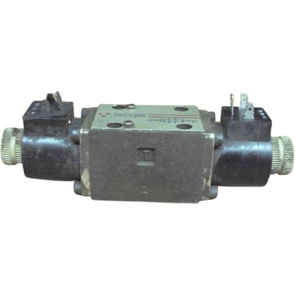 4/3 vias, ISO 4401-03, duplo solenóide, vazão de 60 l/min, pressão de 350bar. Válvula obsoleta. Temos estoque. Consulte-nos.