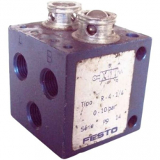Válvula de rolete R-4-1/4 - FESTO usada