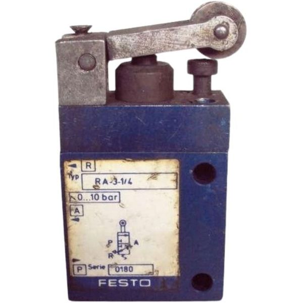 3/2 vias, acionamento rolete / retorno mola, pressão 0...10bar